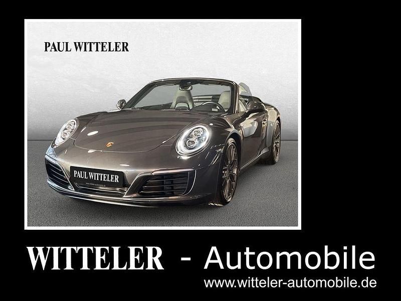 Grau Gebraucht 2018 Porsche 911 Carrera S Cabriolet Cabrio | 107.990 € (Guter Preis) - Bild 1/4