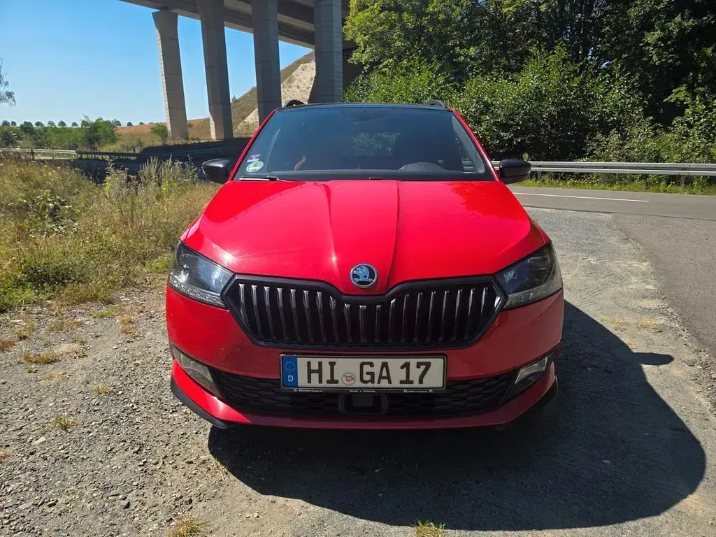 Gebraucht Skoda Fabia Monte Carlo 95 PS (69 kW) 2020 Rot Kleinwagen
