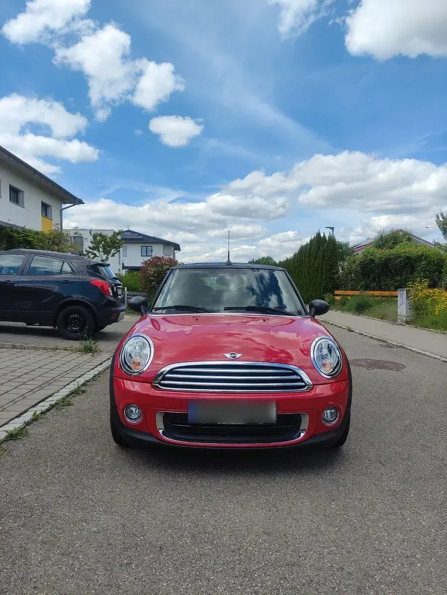 Gebraucht Mini ONE 98 PS (72 kW) 2014 Rot Kleinwagen