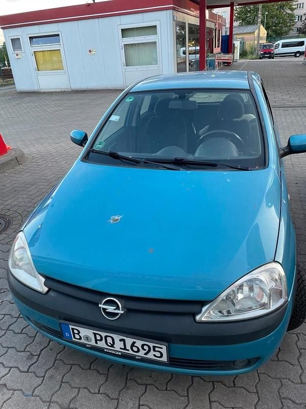 Blau Gebraucht 2002 Opel Corsa Kleinwagen | 1.200 € (Guter Preis) - Bild 1/4