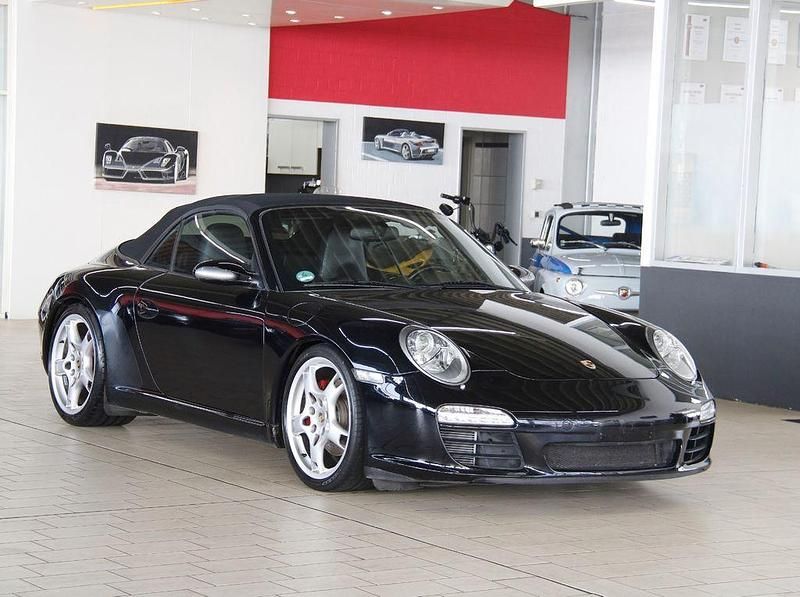 Gebraucht Porsche 997 381 PS (280 kW) 2006 Tiefschwarz Cabrio