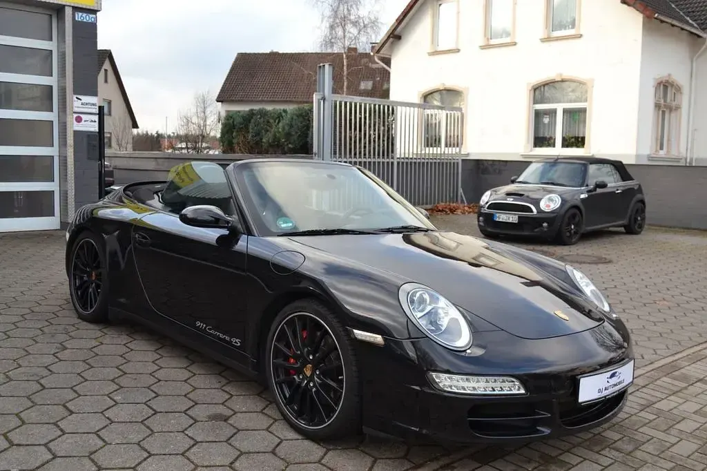 Gebraucht Porsche 911 381 PS (280 kW) 2008 Schwarz Cabrio