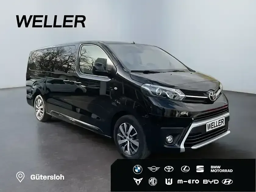 Gebraucht Toyota Proace Team 177 PS (130 kW) 2023 Schwarz Van / Kleinbus