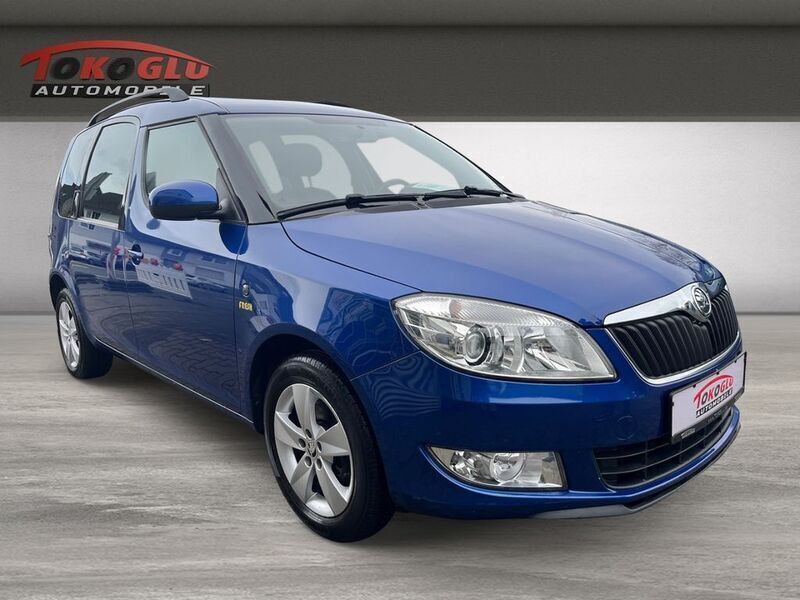 Blau Gebraucht 2015 Skoda Roomster Fresh Kombi | 7.990 € (Teuer) - Bild 1/4