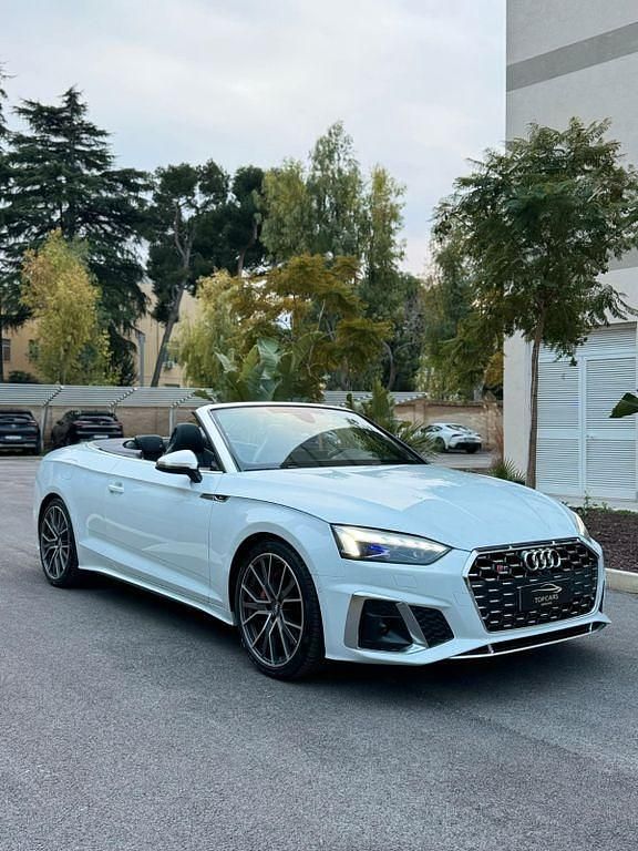 Weiß Gebraucht 2023 Audi S5 Cabriolet Sport Cabrio | 63.900 € (Teuer) - Bild 1/4