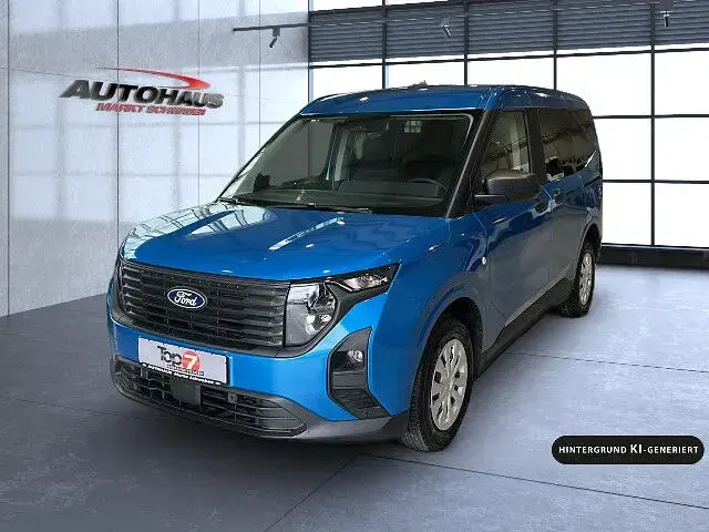 Neu Ford Tourneo Courier Trend 125 PS (91 kW) 2026 Blau Van / Kleinbus
