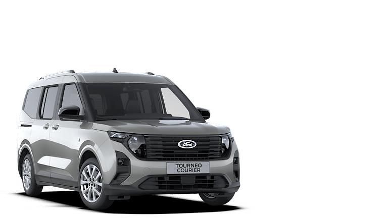 Solar silver metallic Gebraucht 2024 Ford Tourneo Courier Titanium Van / Kleinbus | 29.670 € (Teuer) - Bild 1/1