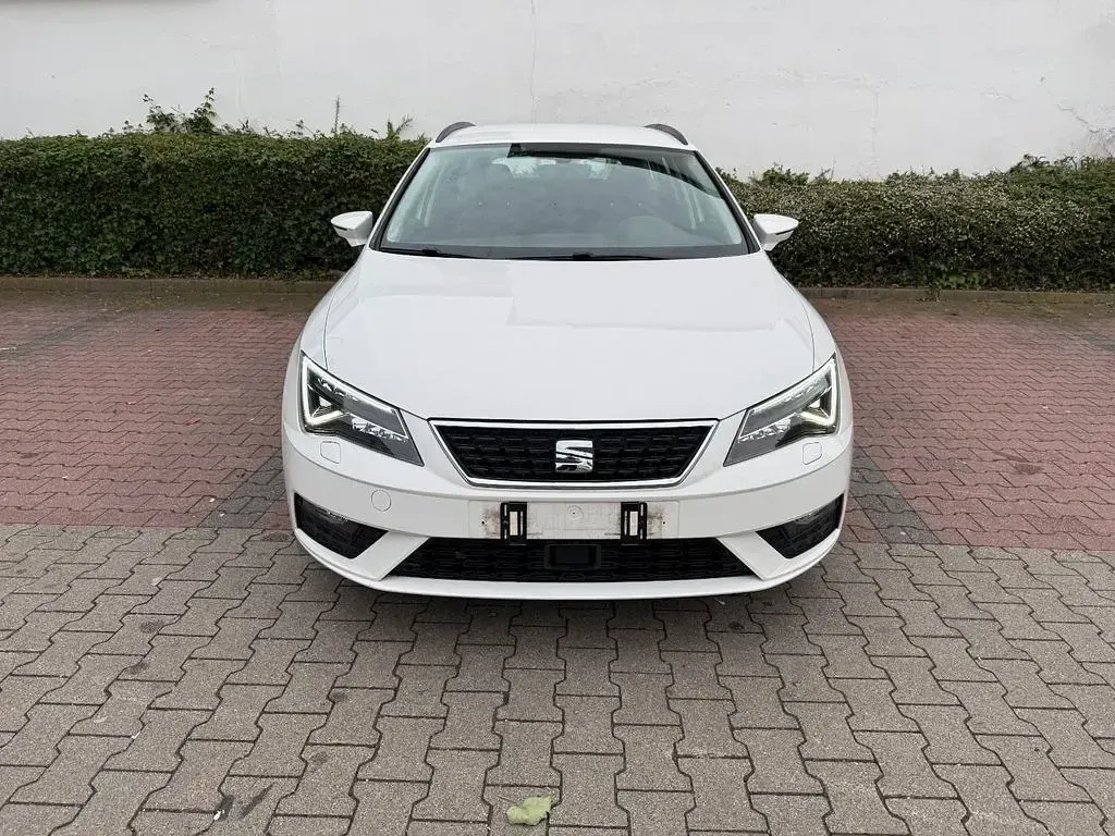 Gebraucht Seat Leon ST 110 PS (80 kW) 2017 Weiß Kombi