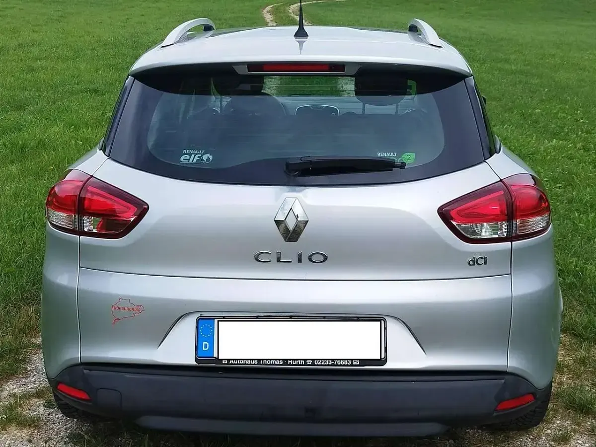 Gebraucht Renault Clio LIMITED 90 PS (66 kW) 2015 Silber Kleinwagen