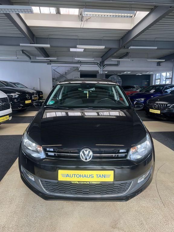 Gebraucht VW Polo Style 75 PS (55 kW) 2011 Schwarz Kleinwagen