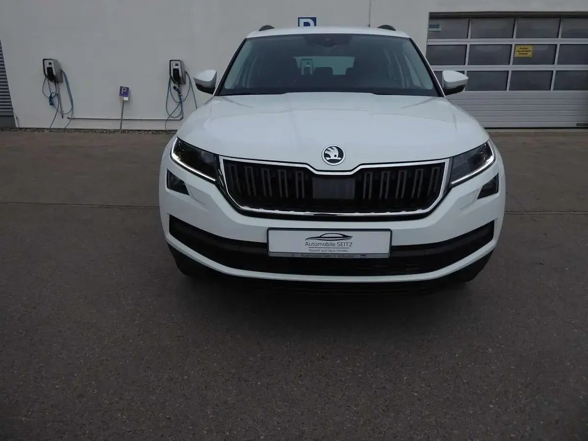Gebraucht Skoda Kodiaq Soleil 190 PS (139 kW) 2019 Pure white SUV