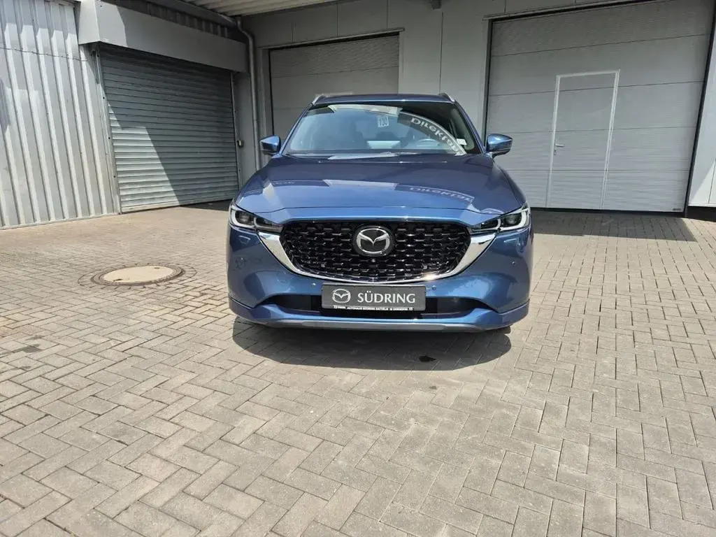 Gebraucht Mazda CX-5 184 PS (135 kW) 2022 Blau SUV