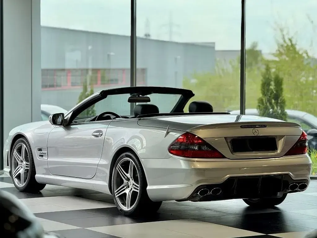 Gebraucht Mercedes SL63 AMG AMG 525 PS (386 kW) 2008 Grau Cabrio