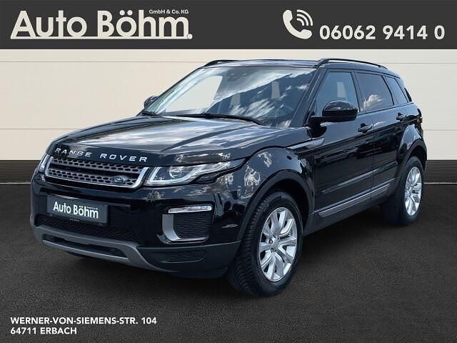 Schwarz Gebraucht 2017 Land Rover Range Rover evoque SE SUV | 23.630 € (Fairer Preis) - Bild 1/4