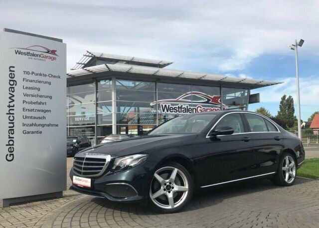 Gebraucht Mercedes E350 Exclusive 258 PS (189 kW) 2016 Grün metallic Limousine