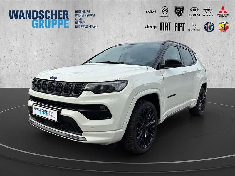 Weißschwarz Gebraucht 2022 Jeep Compass SUV | 21.990 € (Fairer Preis) - Bild 1/2