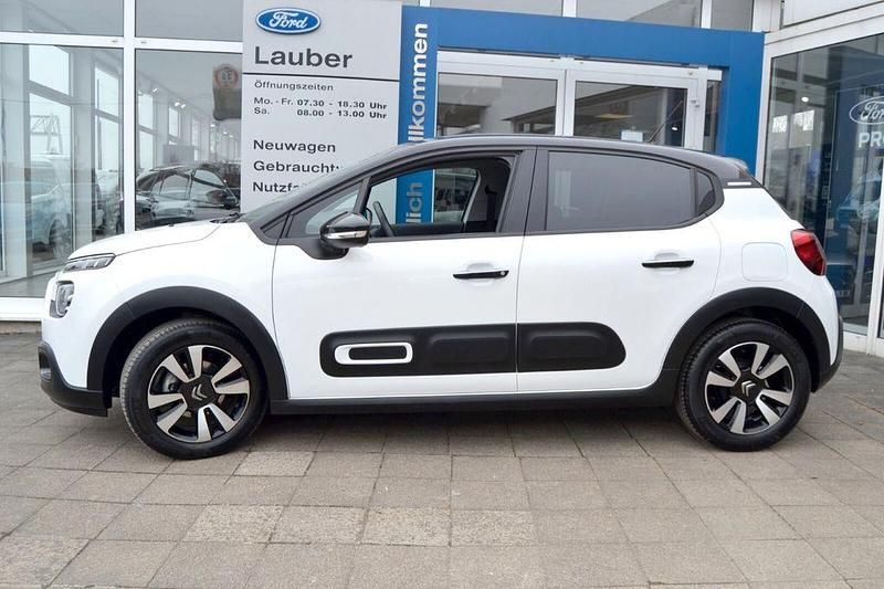 Gebraucht Citroën C3 Shine 82 PS (60 kW) 2023 Polarweiss Kleinwagen