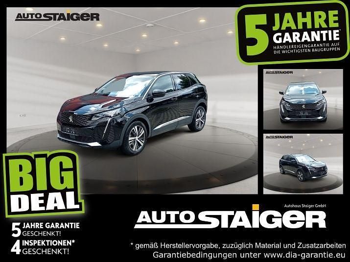 Lackierung schwarz perla nera/metal Gebraucht 2022 Peugeot 3008 Allure SUV | 23.699 € (Fairer Preis) - Bild 1/4