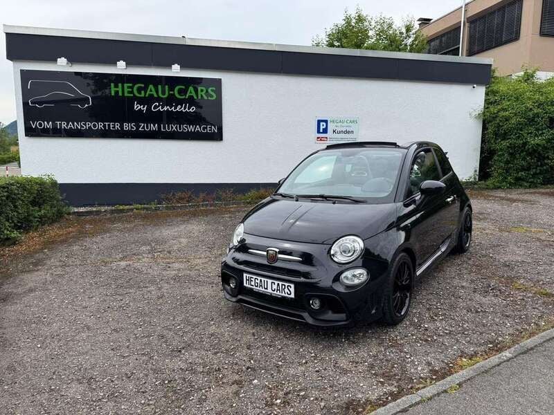 Carbon schwarz metallic Gebraucht 2018 Abarth 595C Pista Cabrio | 20.990 € (Etwas zu teuer) - Bild 1/4