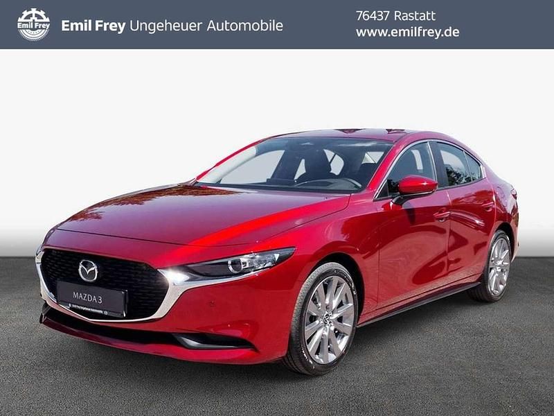 Rot Neu 2025 Mazda 3 Center-Line Limousine | 25.890 € - Bild 1/3
