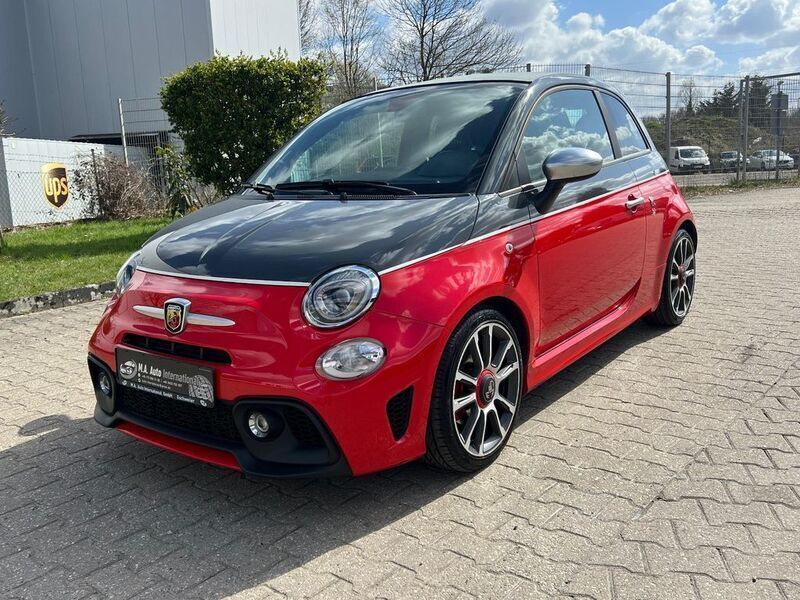 Rot Gebraucht 2017 Abarth 595C Turismo Cabrio | 17.990 € (Fairer Preis) - Bild 1/4