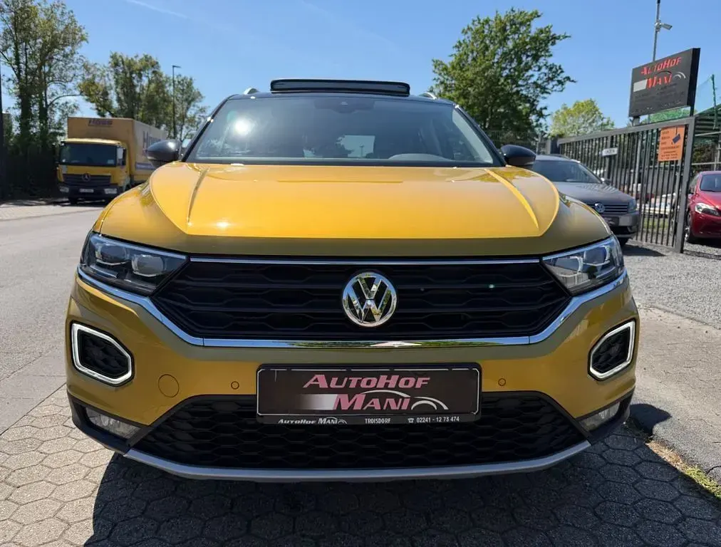 Gebraucht VW T-Roc Style 150 PS (110 kW) 2018 Gelb SUV