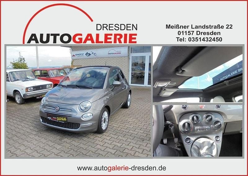 Grau Gebraucht 2021 Fiat 500 Dolcevita Kleinwagen | 9.390 € (Guter Preis) - Bild 1/4