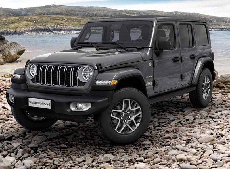 Grau Neu 2025 Jeep Wrangler Sahara SUV | 65.470 € (Etwas zu teuer) - Bild 1/1