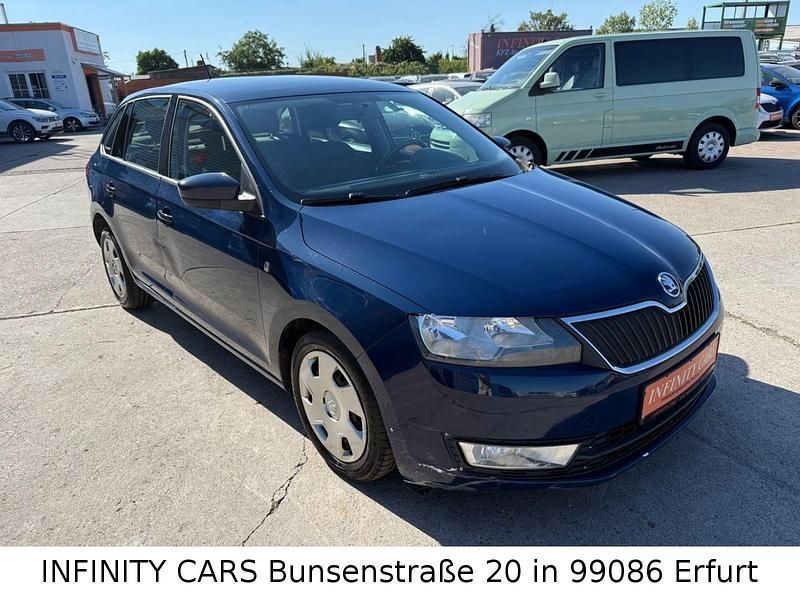 Blau Gebraucht 2014 Skoda Rapid Ambition Kombi | 6.990 € (Fairer Preis) - Bild 1/4
