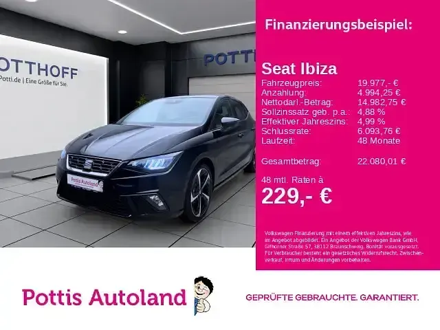 Gebraucht Seat Ibiza FR 116 PS (85 kW) 2025 Kleinwagen