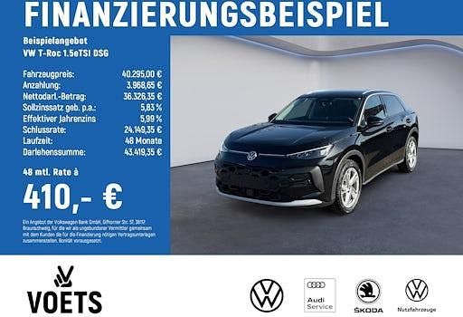 Neu VW T-Roc Style 116 PS (85 kW) 2026 Schwarz SUV