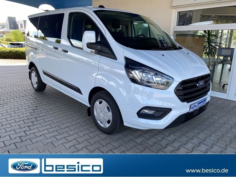 Weiß Gebraucht 2023 Ford Transit Custom Trend Kombi | 40.590 € - Bild 1/4