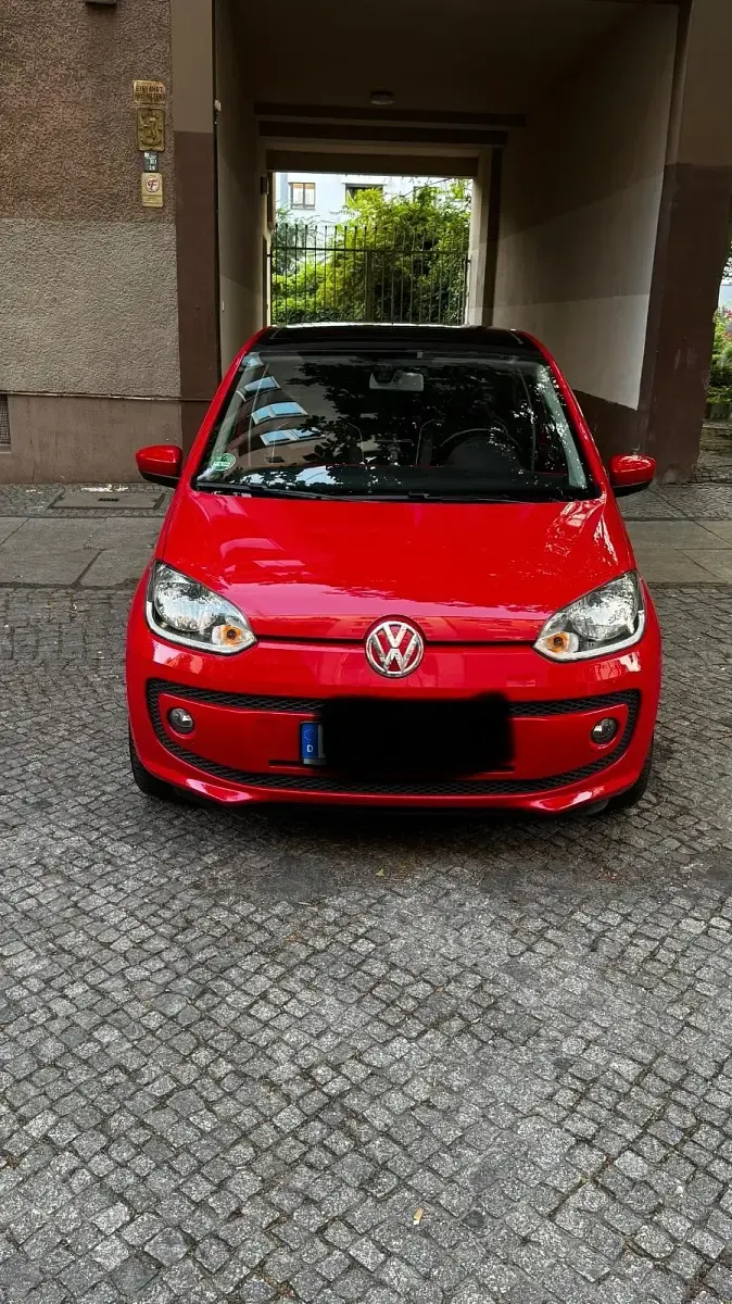 Gebraucht VW up! high up! 75 PS (55 kW) 2012 Rot Kleinwagen