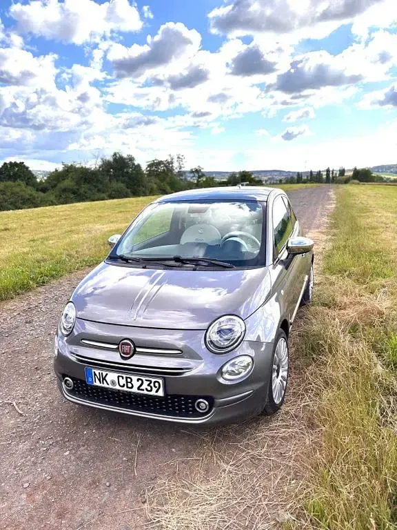 Gebraucht Fiat 500 Lounge 69 PS (50 kW) 2018 Grau Kleinwagen