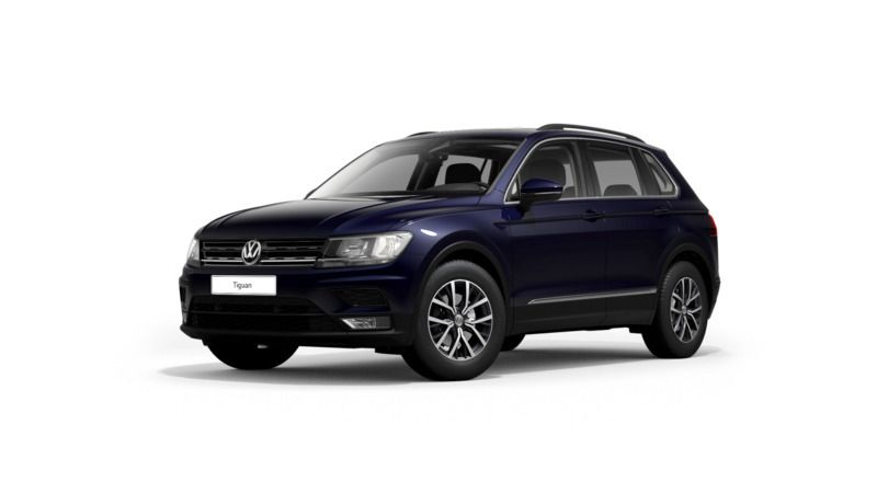 Atlantic blue metallic Gebraucht 2020 VW Tiguan Comfortline SUV | 19.500 € (Superpreis) - Bild 1/4
