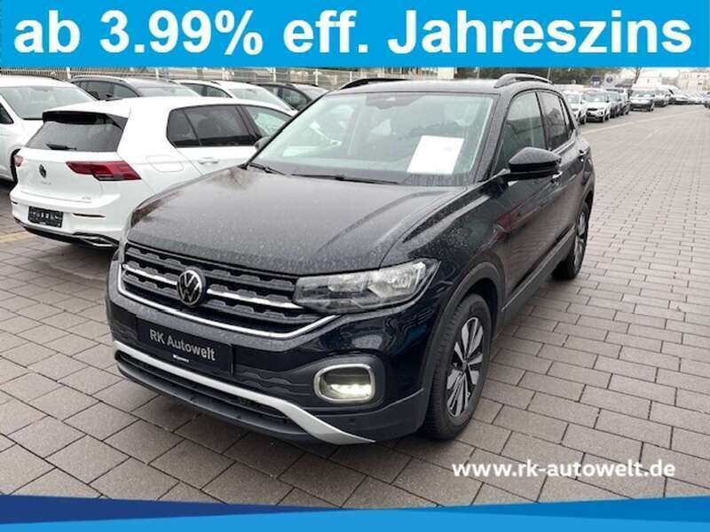 Gebraucht VW T-Cross Move 95 PS (69 kW) 2023 Schwarz SUV