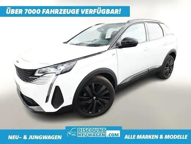 Perlmutt weiß Gebraucht 2022 Peugeot 3008 GTi SUV | 29.005 € (Teuer) - Bild 1/4
