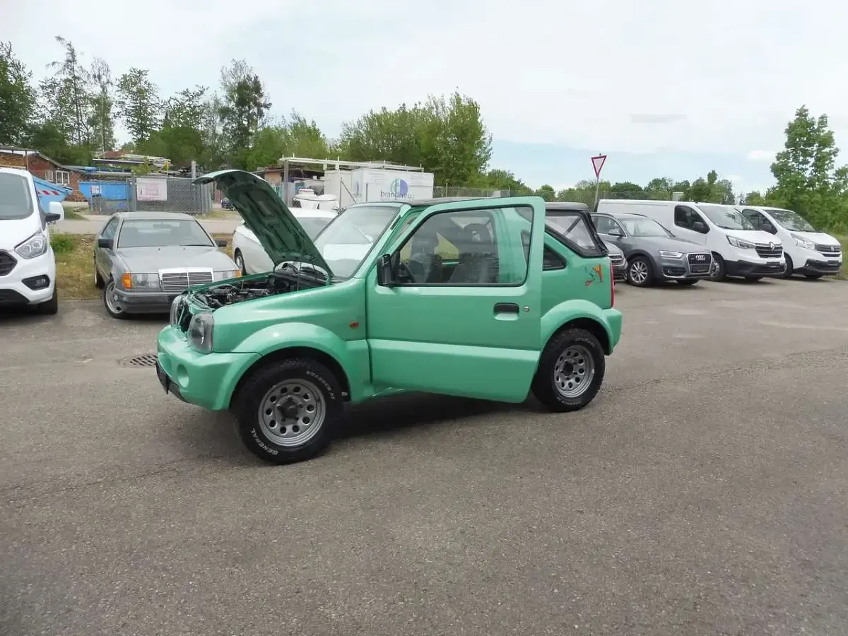 Gebraucht Suzuki Jimny 82 PS (60 kW) 2000 Grün SUV
