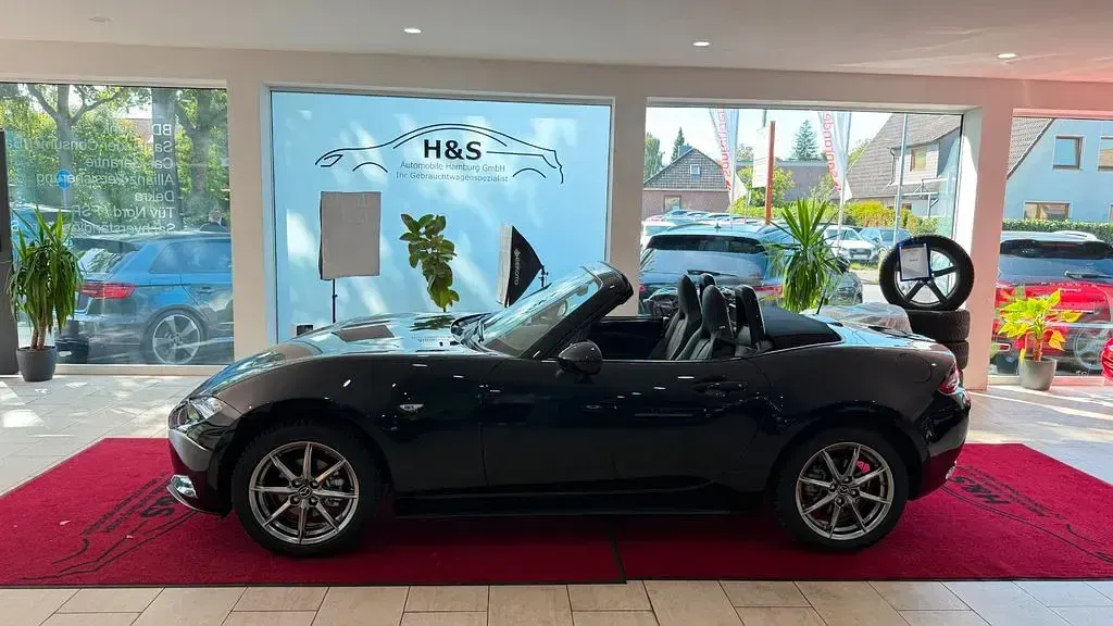 Neu Mazda MX5 Exclusive-Line 132 PS (97 kW) 2026 Jet black Cabrio