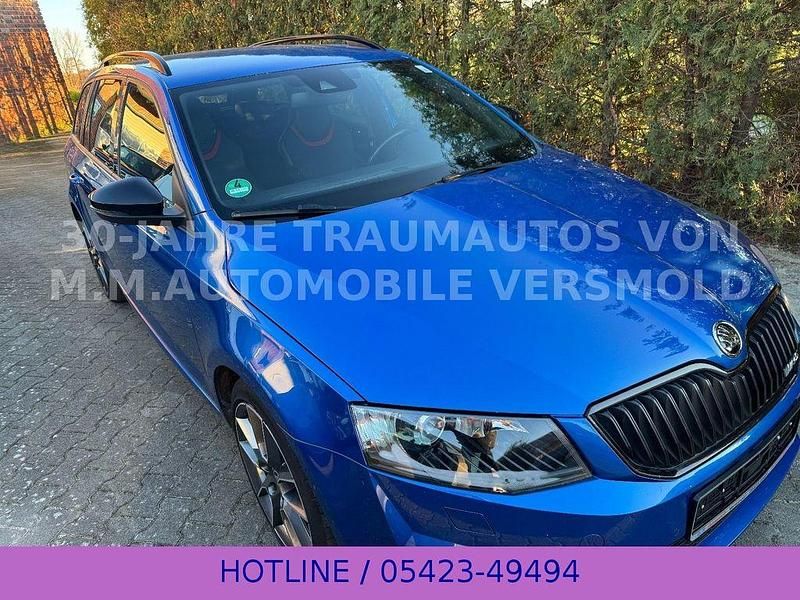 Gebraucht Skoda Octavia RS 184 PS (135 kW) 2016 Blau Kleinwagen