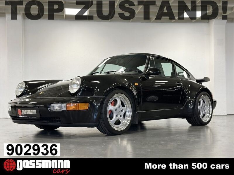 Schwarz Gebraucht 1993 Porsche 911 Turbo Coupé | 349.000 € - Bild 1/4