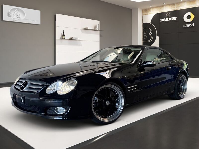 Schwarz Gebraucht 2008 Mercedes SL350 Cabrio | 17.490 € (Guter Preis) - Bild 1/4