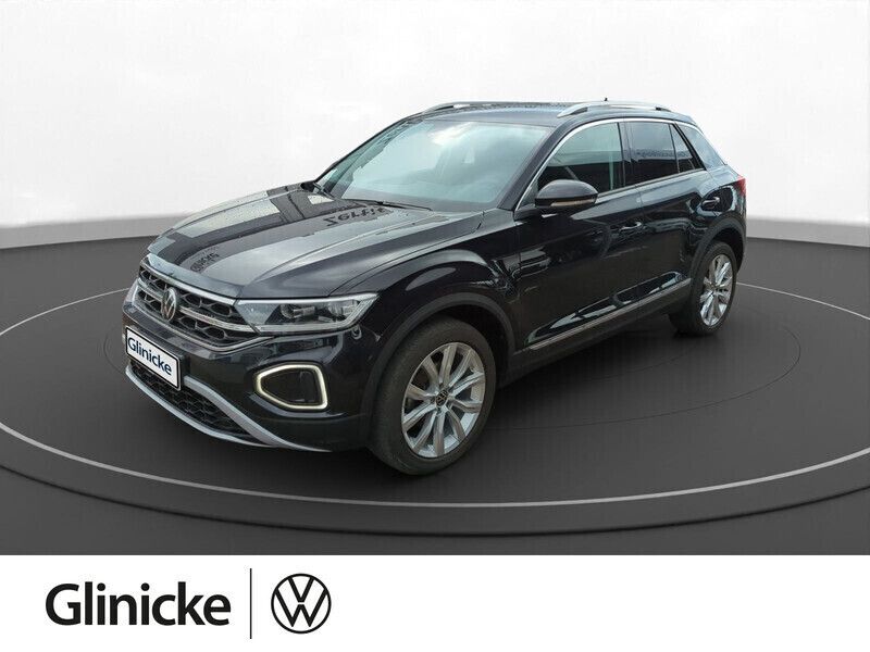 Schwarz Gebraucht 2023 VW T-Roc Style SUV | 24.480 € (Fairer Preis) - Bild 1/4