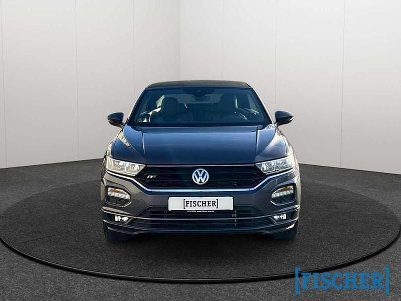 Gebraucht VW T-Roc Cabriolet R-line 150 PS (110 kW) 2020 Grau Cabrio