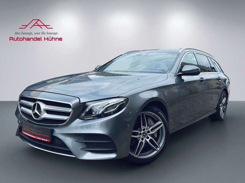 Selenitgrau Gebraucht 2019 Mercedes E400 AMG line Kombi | 34.934 € (Guter Preis) - Bild 1/4