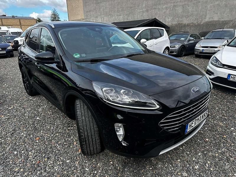 Gebraucht Ford Kuga Titanium X 150 PS (110 kW) 2021 Obsidianschwarz metallic SUV