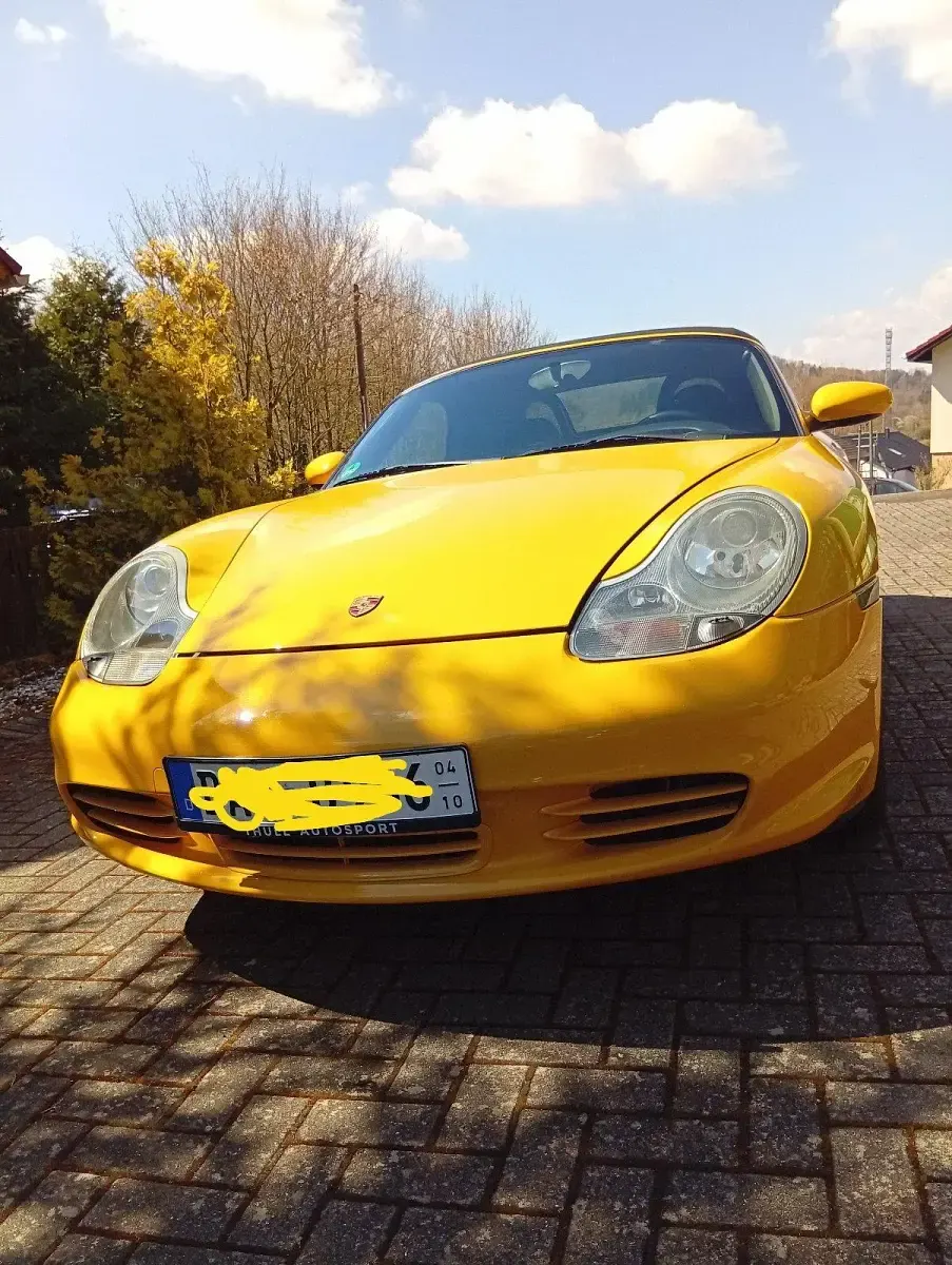 Gebraucht Porsche 986 Boxster 260 PS (191 kW) 2004 Gelb Cabrio