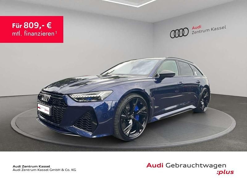 Navarrablau metallic Gebraucht 2021 Audi RS6 Ambiente Kombi | 89.990 € (Fairer Preis) - Bild 1/1