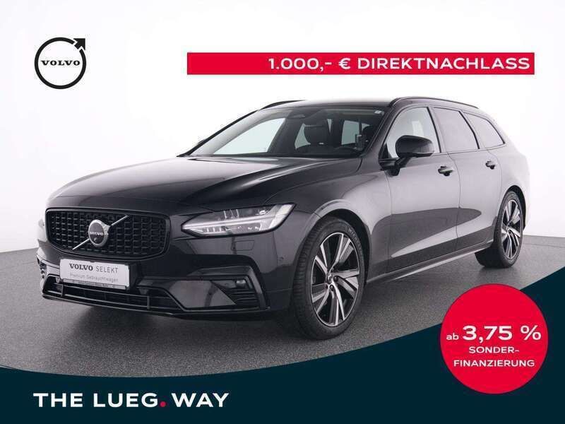Gebraucht Volvo V90 Plus 197 PS (144 kW) 2023 Onyx black / metallic Kombi