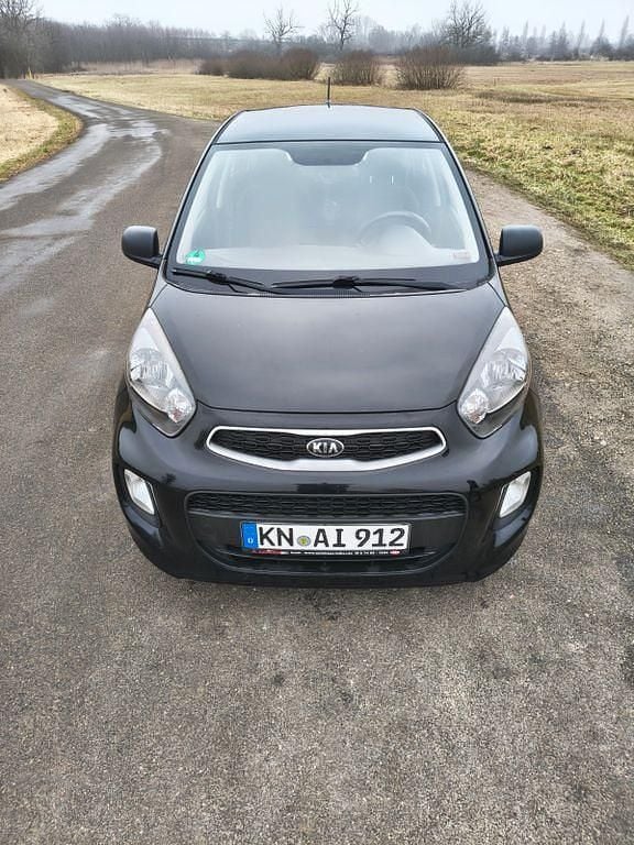 Gebraucht Kia Picanto Start 67 PS (49 kW) 2015 Schwarz Kleinwagen